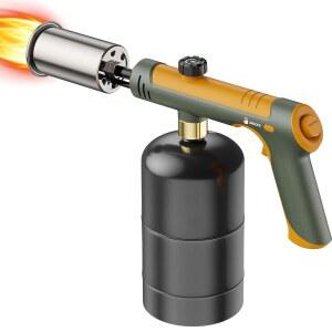 토니풀 강력한 프로판 토치, 주방 요리 토치 캠프파이어 스타터, 시어링 스테이크용 조절 가능한 그릴 바비큐, 제초(프로판 탱크 미포함)