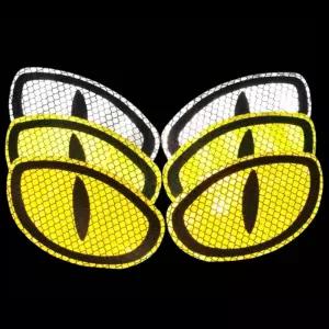 자동차 왕눈이스티커 눈알스티커 화물차 트럭 차량 졸음 방지 반사 리플렉터 오토바이 데칼