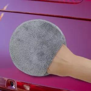 자동차 세차용 극세사 광택 패드 부드러운 왁스 세척용 (WFKAWMC)