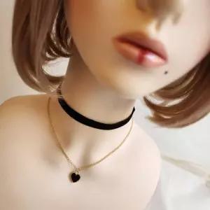 기획전 하트 인기상품 여자 목걸이 초커 더블