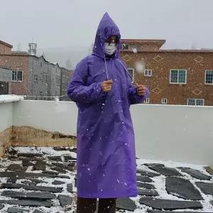 [하프클럽/]성인용 아웃도어 우비 레인코트 퍼플