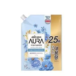 엘지생활건강 사프란 AURA 리필 1.7L 홀리데이판타지 (WFKAYP6)