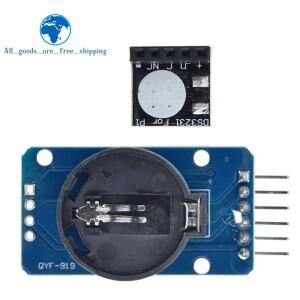 DS3231 AT24C32 IIC 모듈 정밀 클럭 메모리 Arduino 용 Raspberry Pi 실시간 3.3V 5V
