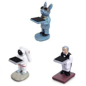 시계 스탠드 홀더 우주 비행사 가정부 하인  디스플레이 안경개