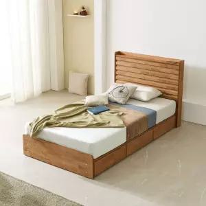 파로마 네오 리멜 원목 호텔식 수납형 본넬양면 SS 침대 NES1415