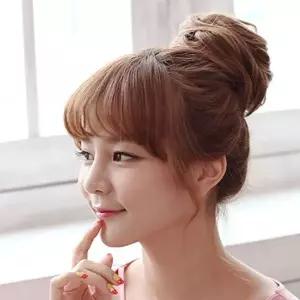 [하프클럽/]국산 똥머리 셀프 가발 탤런트 왕 곱창가발 올림머리