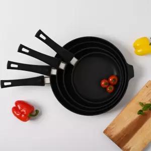 탈착식 손잡이 알루미늄 주물 인덕션 후라이팬 주방용품 캠핑용 자취요리 가정용 부엌