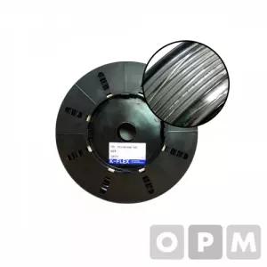 남강 검정우레탄호스(롤)외경12mm 내경8mm 100M / 1롤