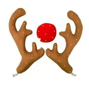 루돌프차 뿔장식 크리스마스 차루돌프 조명장식 차꾸미기