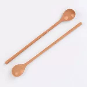 비취우드 긴스푼 2P 티스푼 다용도 숟가락 수저 (WFKBE1E)