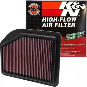 K N 고유량 오리지널 라이프타임 엔진 에어 필터 파워 향상 프리미엄 세탁 가능 2012-2014 혼다 호환 CR-V
