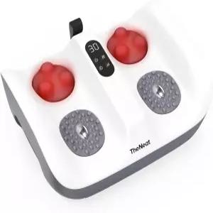 온열 진동 시아츠 발 종아리 마사지기 반죽 가정 및 사무실에 적합 2가지 속도 옵션 깔끔한 바이브