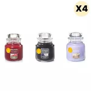 양키캔들 스몰자 향초 인테리어 무드 향초 3개 X4