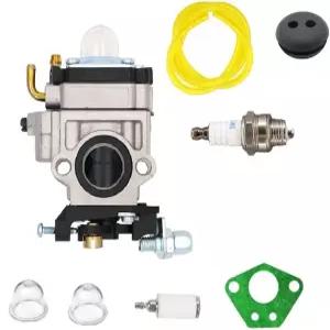 사키탐 카뷰레터 키트 2사이클 43cc 파워메이트 PCV43 사우스랜드 미니 경운기 SCV43 틸러 모터 부품 연료