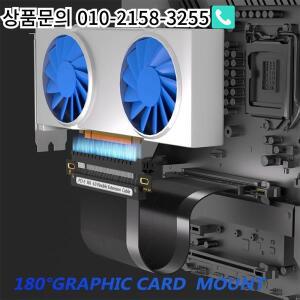 PCI 익스프레스 포트가  익스텐션 케이블 하이 퀄리티 4.0 16X 고속 GPU 라이저 180 도 30Cm