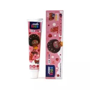 ( )2080키즈 tep 캐릭터 어린이치약 베리믹스향 80g 초등치약 애경치약 구강관리 치아관리 양치습관
