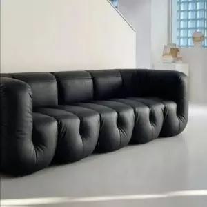 모듈 가죽소파 레더 인테리어 1인 대기실 2인용 거실