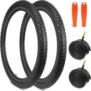 WEEROCK 2 팩 26/27.5/29 자전거 타이어 26X2.1/27.5X2.1/29X2.1 산악 MTB 내부 튜브 유무에 관계없이