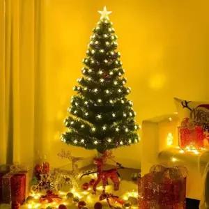 크리스마스 bns LED 원터치 일체형전구 트리 210CM