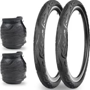 Balinge Mountain 자전거 타이어 20/24/26 인치 접이식 교체용 MTB 산악 논슬립 1/2