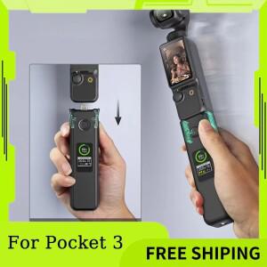 DJI호환 오즈모 포켓 3 확장 배터리 그립 핸들 스마트 퀵 충전 파워 5000mAh 장시간 브이로그 촬영 액세서