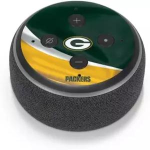 Skinit 스킨 오디오 Amazon Echo Dot 3 호환 - NFL 그린베이 패커스 공식 라이선스 디자인