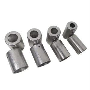 R134a Auto a /c 호스 파이프 조인트 알루미늄 슬리브 캡, 냉매 호스용 크림프 페룰 3 /8'' 1 /2'' 5 /4'' 팩 80