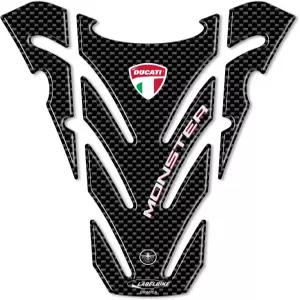 라벨바이크 - 듀카티 몬스터 696과 호환되는 레진 소재의 3D 스티커 모터사이클 탱크 패드 보호 및 장식