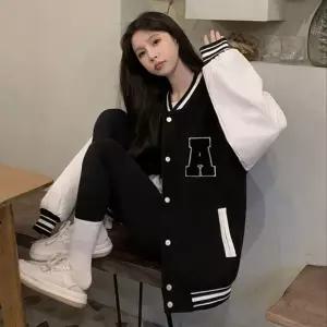 따뜻한외투 대학생 야구 겨울자켓 여성 점퍼