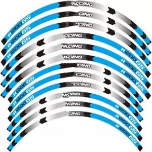 A D 벤처 모터사이클 휠 스티커 반사 림 스트립 테이프 모터바이크 데칼 R1200용 R1200GS B MW용