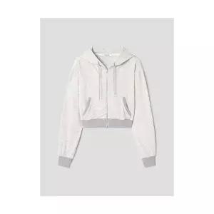 매장정품 에잇세컨즈 8SECONDS 스트라이프 후디 집업 베이지 125841MQAA 114082