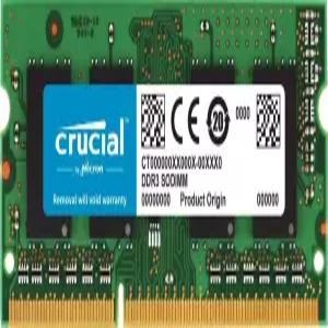중요한 8GB 싱글 DDR3/DDR3L 1600 MT/s (PC3-12800) SODIMM 204 핀 메모리(Mac용) - CT8G3S160BM