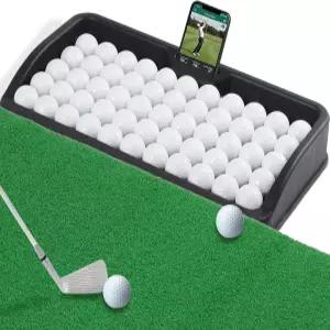 연습용 재퍼드 골프 공 트레이 100볼 대용량 경량 헤비 듀티 ABS 플라스틱 홀더 실내 야외 홈 트레이닝