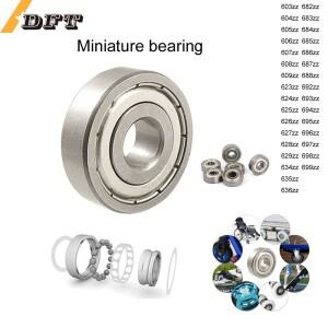 608 ZZ 스케이트보드 베어링 이중 차폐 미니 소형 호환어처 볼 606 609 623 624 625 626 627 628 629 634-6