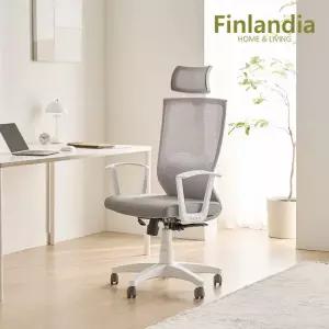 핀란디아 렉터 SW40 학생 사무용 회의실 컴퓨터 책상의자(헤드형)