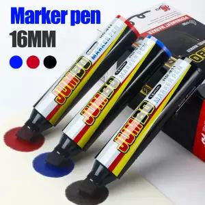 3612피스 페인트 마커 초대형 용량 3-16mm 펜 팁 블랙레드블루 건조 방수 사무실 학교 용품