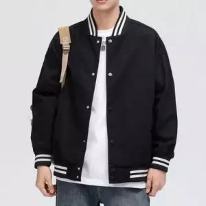 [라일리의류] Rly 남성 겨울 바시티 라이트 경량 무지 야구 점퍼