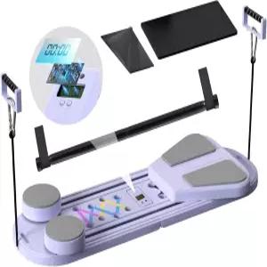 TTFP 필라테스 보드 타이머가 장착된 리포머 세트 다기능 복부 Ab 코어 트레이너 홈 운동 장비