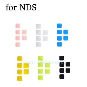 [호환품]1-10 세트 NDS 게임 콘솔용 발 패드 방진 고무 플러그 나사 구멍 커버 교체 액세서리