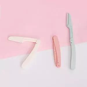 접이식 눈썹칼 3P 휴대용 여행용 눈썹정리기 눈썹면도 제모 남녀공용