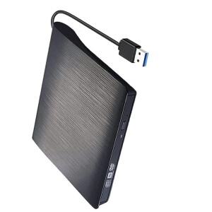 9.5/12.7mm USB3.0  C SATA Blu-ra 광학 드라이브 케이스 키트 외부 모바일 인클로저 DVD/CD 노트북 없음