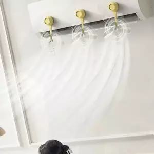 에어컨순환팬 흡착식 무동력 바람개비 순환팬 실내