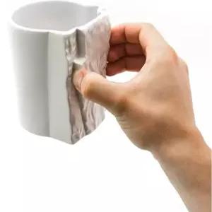 클라이머 머그컵 핀치 그립 하얀색 중독 예쁜 머그