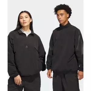 [아디다스]바스켓볼 우븐 반집업 자켓 - 블랙 IW5636 683194