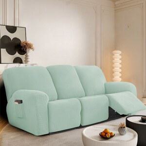 리클라이너 쇼파커버 Ruaozz 소파 그레이 3인용 베이지 벨벳 A타입 4인