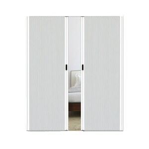 보일러실문 자바라 슬라이딩 조립 슬라이드문 슬라이딩도어 갈색 커튼 흰색 화이트완전정전