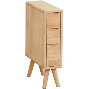 틈새 협탁 폭좁은 초슬림 20cm 제품 미니테이블 좁은 우드 북유럽 설치 통나무색 선반