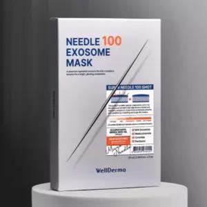 웰더마 마스크팩 수분 진정 모공 니들 100 엑소좀 5매