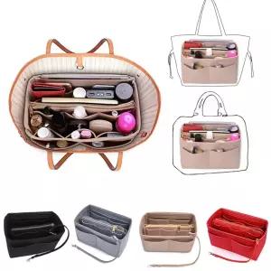 가방정리 이너백 지퍼파우치 4컬러 3사이즈 백인백 캠핑 휠체어 유모차 걸이 포켓 레디 숄더 국민