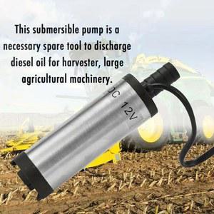 차량용 전기 잠수 수중 양수기 오일 알루미늄 직류잠수펌프 이동 1 1PC 12V